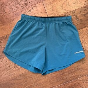 Patagonia K’s Trailfarer Shorts sz 10 blue kids unisex